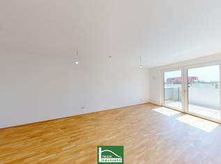 Sonnige DG-Maissonette auf Eigengrund im 22. mit Terrasse und toller Ausstattung (Erdwärme, Sonnenschutz,..) - Anlegerpreis (Netto), 532681 €, Immobilien-Wohnungen in 1220 Donaustadt