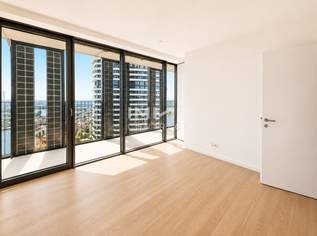 DC2 Signature Residence – Ecklage, Südausrichtung, Panorama Loggia mit ca. 40m2 über Wien & Donau, 3200 €, Immobilien-Wohnungen in 1220 Donaustadt