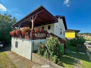 Idyllisches Landhaus mit großem Grünblick, 249000 €, Immobilien-Häuser in 2265 Waltersdorf an der March