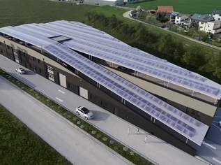 Gewerbeobjekt - Grünwall - Hallen/Büros zu mieten - TOP STANDORT 12 Hallen fast fertiggestellt von 59 bis 311 m2, 0 €, Immobilien-Gewerbeobjekte in 4053 Ansfelden