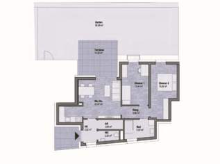 Graz Geidorf Neubauprojekt: Exklusive Eigentumswohnung (62m²) mit Terrasse und Garten in bester Lage! Provisionsfrei, 379919 €, Immobilien-Wohnungen in 8010 