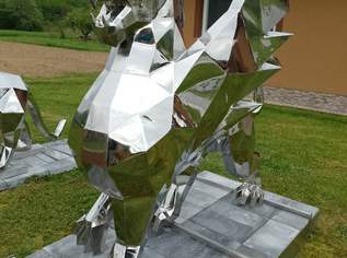 Stainless steel sculpulture in live size , 3000 €, Marktplatz-Antiquitäten, Sammlerobjekte & Kunst in Slowakei