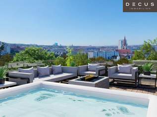PENTHOUSE AUF 3 EBENEN MIT PANORAMABLICK ÜBER WIEN, 1690000 €, Immobilien-Wohnungen in 1160 Ottakring