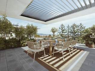 THE PENTHOUSES: Blick auf Wien - Maisonette-Penthouse mit großen Terrassen, 3750000 €, Immobilien-Wohnungen in 1130 Hietzing