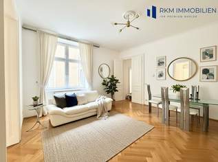 Geräumige 2-Zimmer-Altbauwohnung in TOP Ruhelage, 429000 €, Immobilien-Wohnungen in 1040 Wieden