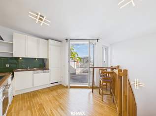 Moderne Dachgeschoßmaisonette mit Terrasse nahe Meiselmarkt, 1790.91 €, Immobilien-Wohnungen in 1150 Rudolfsheim-Fünfhaus