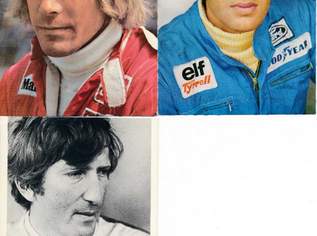 Postkarten mit Formel 1-Motiven