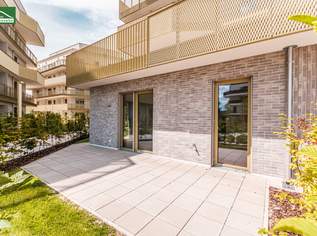 Gartentraum mit 4.Zimmer im Erstbezugs-Neubau (tolle Raumhöhe bis zu 2,80m) im begehrten "Hirschfeld" - Provisionsfrei, 523500 €, Immobilien-Wohnungen in 1210 Floridsdorf