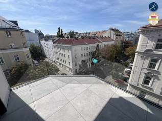 Superprojekt: ''Über den Baumwipfeln" TOP 49 MIT ZWEI TRAUMHAFTEN WEST-LOGGIEN, 628000 €, Immobilien-Wohnungen in 1100 Favoriten