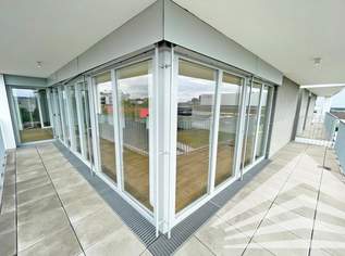 Lichtdurchflutete, große 2 Zimmer-Neubauwohnung mit großer Terrasse & Küche!, 1399.02 €, Immobilien-Wohnungen in Oberösterreich