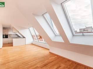 Attraktive 4-Zimmer-Dachgeschoss-Maisonette mit Einbauküche, Terrasse und Klimaanlage!, 1898.14 €, Immobilien-Wohnungen in 1160 Ottakring