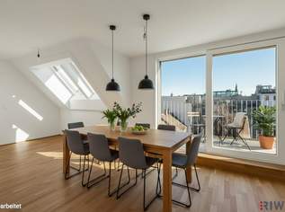 KOMPLETT HOFSEITIGER DG-ERSTBEZUG | Ca. 10 m² Balkon/Terrasse | Nähe Alte Donau | Fernwärme | TG-Stellplatz optional | Ideal für Anleger oder Eigennutzer | Nachhaltiges Projekt, 399800 €, Immobilien-Wohnungen in 1210 Floridsdorf