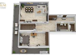 Lichtdurchflutete 2-Zimmer-Dachgeschosswohnung mit 40 m² Terrasse in ruhiger Lage, 339000 €, Immobilien-Wohnungen in 1180 Währing Lichtdurchflutete 2-Zimmer-Dachgeschosswohnung mit 40 m² Terrasse in ruhiger Lage, 339000 €, Immobilien-Wohnungen in 1180 Währing