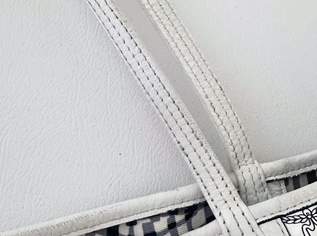 Original MCM Liz Reversible Shopper Medium in White Visetos inkl. Clutch Original MCM Liz Reversible Shopper Medium in White Visetos inkl. Clutch