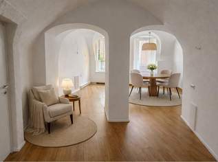 Urbanes Loftgefühl im historischen Gewölbe – Mietwohnung im Herzen von Enns, 869 €, Immobilien-Wohnungen in 4470 Enns