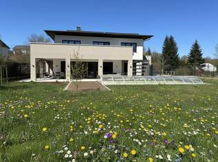 MUSIK, NATUR und LUXUS | Traumvilla mit Vielzweck-Tonstudio | großzügiger Außenbereich mit Pool | Photovoltaik | Smart-Home-System | Naturpanorama, 1495000 €, Immobilien-Häuser in 4616 Weißkirchen an der Traun