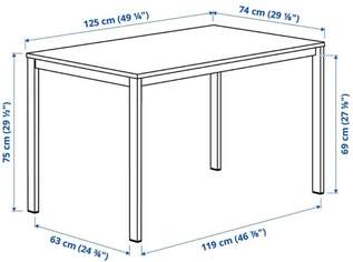 Esstisch Ikea "Melltorp" weiß Esstisch Ikea "Melltorp" weiß