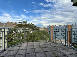 Super Raumaufteilung: 4 Zimmer DG-Wohnung mit Terrasse, 490000 €, Immobilien-Wohnungen in 1200 Brigittenau