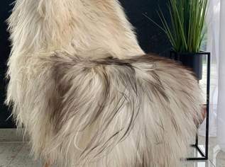 Luxuriöses Island-Schaffell Extra langes Haar & Flauschiger Komfort