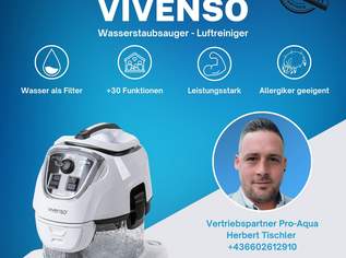 Vivenso Wasserstaubsauger - Luftreiniger | Pro-Aqua 