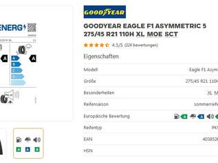 Sommerreifen, 950 €, Auto & Fahrrad-Teile & Zubehör in 2003 Gemeinde Leitzersdorf