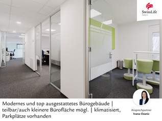 Modernes und top ausgestattetes Bürogebäude | teilbar/auch kleinere Bürofläche mögl. | klimatisiert, Parkplätze vorhanden, 12.5 €, Immobilien-Gewerbeobjekte in 4655 Vorchdorf