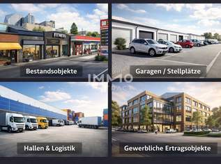 OFF MARKETS I Ertragsstarke oder freie Gewerbeobjekte in wirtschaftlich dynamischen Regionen, 0 €, Immobilien-Gewerbeobjekte in Niederösterreich