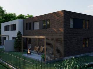 Traumhafte Doppelhaushälfte in Lassee - Erstbezug mit 132m², Terrasse & 2 Stellplätzen für nur 448.000 €!, 448000 €, Immobilien-Häuser in 2291 Gemeinde Lassee