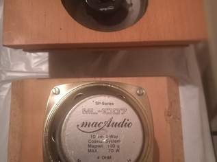 2x Mac Audio ML-1007A Einbaulautsprecher