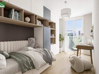 Innovative und moderne 3-Zimmerwohnung mit großzügigen Balkon - Top Lage!, 418000 €, Immobilien-Wohnungen in 1220 Donaustadt Innovative und moderne 3-Zimmerwohnung mit großzügigen Balkon - Top Lage!, 418000 €, Immobilien-Wohnungen in 1220 Donaustadt