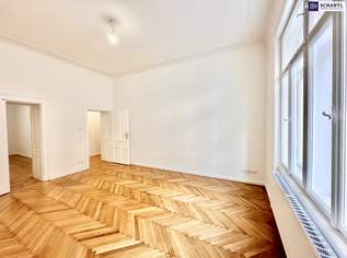 Preisreduktion! **Bestlage im Botschaftsviertel und neben Arenbergpark** Absolute Hof-Ruhelage mit Blick ins Grüne + Frisch renoviert + Traumhaft schönes Altbauhaus + Klassische Altbauwohnung, 540000 €, Immobilien-Wohnungen in 1030 Landstraße