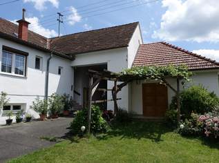 2 Häuser, idyllischer Garten mit Quelle, Brunnen, schöner Innenhof und Garage!, 195000 €, Immobilien-Häuser in 7411 Buchschachen 2 Häuser, idyllischer Garten mit Quelle, Brunnen, schöner Innenhof und Garage!, 195000 €, Immobilien-Häuser in 7411 Buchschachen