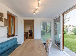 Charmante Eigentumswohnung mit Wintergarten, Gartenzugang und Tiefgaragenstellplatz - zentrumsnah!, 210000 €, Immobilien-Wohnungen in 4111 Walding