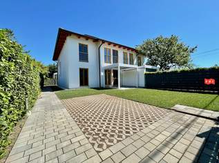 Energieeffiziente 130m² Niedrigenergie-Doppelhaushälfte mit Terrasse u. Garten in schöner Grünruhelage Nähe U2 Aspern Nord, 2375 €, Immobilien-Häuser in 1220 Donaustadt