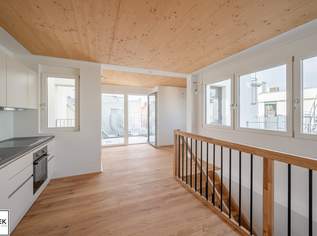 Erstbezug: 3-Zimmer-Maisonette mit hofseitiger Terrasse, 2000 €, Immobilien-Wohnungen in 1020 Leopoldstadt