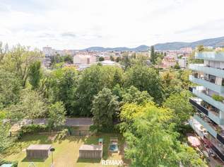 Was für ein Ausblick: 7. Stock, freie Aussicht, volle Lebensqualität!, 1450 €, Immobilien-Wohnungen in 8010 Was für ein Ausblick: 7. Stock, freie Aussicht, volle Lebensqualität!, 1450 €, Immobilien-Wohnungen in 8010
