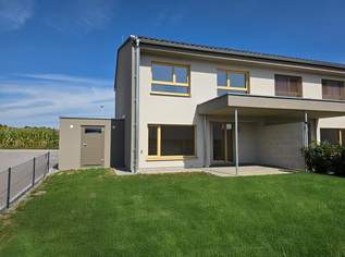 ***OPEN HOUSE Samstag, 27. September von 10 - 13 Uhr*** Modernes Plus-Energie-Reihenhaus in Massivholzbauweise, 448500 €, Immobilien-Häuser in 4731 Prambachkirchen