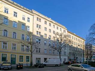 Nähe Prater, Uni, Donauinsel! Unbefristet vermietete 1-Zimmer-Wohnung im Gründerzeithaus, 75000 €, Immobilien-Wohnungen in 1020 Leopoldstadt