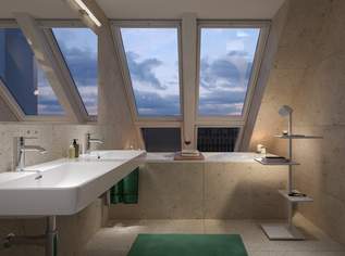 DG-ERSTBEZUG | Atemberaubender Fernblick | Dachterrasse | ca. 3 m Raumhöhe | Fernwärme & Klimaanlage | TG-Stellplatz optional | Nachhaltiges Wohnbauprojekt, 897600 €, Immobilien-Wohnungen in 1170 Hernals