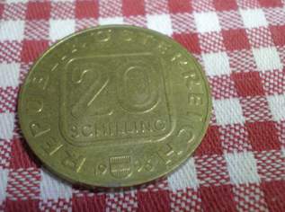 Münze 20 Schilling 