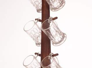 Stamperlbaum mit 6 Gläsern