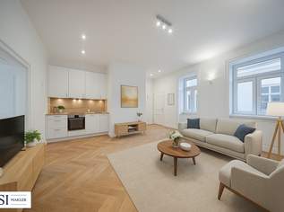 Kompakte Eleganz: Stilvoll sanierte Altbauwohnung in ruhiger Lage, 289000 €, Immobilien-Wohnungen in 1150 Rudolfsheim-Fünfhaus