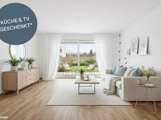 PROVISIONSFREI! Harmonisch konzipierte 3-Zimmer-Gartenwohnung | Lichtdurchflutet, 371000 €, Immobilien-Wohnungen in Niederösterreich