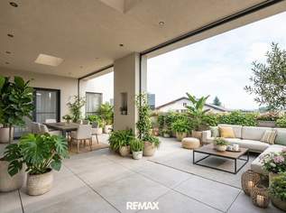 ! PROVISIONSFREI ! Barrierefreier Terrassentraum mit Swim-Spa, 3 Zimmer, 2 Parkplätze, 579000 €, Immobilien-Wohnungen in 8054 
