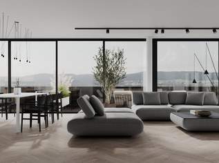 Am Walde: Erstbezug - Exklusives Penthouse - Apartment mit spektakulären Terrassen und Rooftop Pool in Neustift am Walde!, 3500000 €, Immobilien-Wohnungen in 1190 Döbling