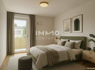 Schnäppchen-Hit: Provisionsfreier Erstbezug – 2-Zimmer-Wohnung mit Balkon nahe U1 Leopoldau, 270000 €, Immobilien-Wohnungen in 1210 Floridsdorf