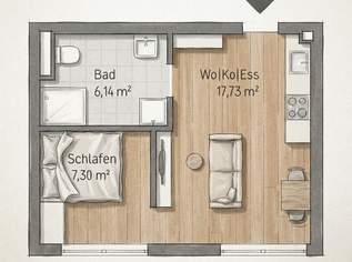 GRAZ - Gries: Leben mitten in der Stadt !! 31m² Top Erstbezug im 1.OG + Balkon, 157097 €, Immobilien-Wohnungen in 8020 GRAZ - Gries: Leben mitten in der Stadt !! 31m² Top Erstbezug im 1.OG + Balkon, 157097 €, Immobilien-Wohnungen in 8020