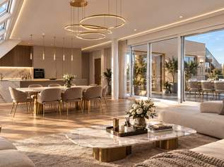 ATEMBERAUBENDE DACHGESCHOSSWOHNUNG MIT DREI TERRASSEN UND TRAUMHAFTEN FERNBLICK IN TOPLAGE, 1599000 €, Immobilien-Wohnungen in 1170 Hernals