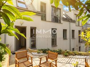 Exklusives Stadthaus mit Doppelhauscharakter – Wohnen & Arbeiten auf 239 m² und 99 m² Terrassen in Hinterhoflage, 1250000 €, Immobilien-Wohnungen in 1100 Favoriten Exklusives Stadthaus mit Doppelhauscharakter – Wohnen & Arbeiten auf 239 m² und 99 m² Terrassen in Hinterhoflage, 1250000 €, Immobilien-Wohnungen in 1100 Favoriten