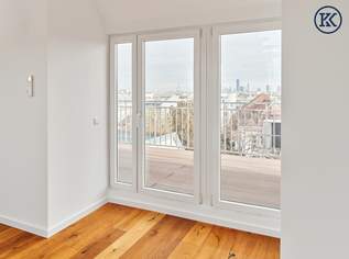 Luxus-Dachgeschosswohnung mit Galerie und zwei Terrassen in bester Lage des 9. Bezirks, 1190000 €, Immobilien-Wohnungen in 1090 Alsergrund